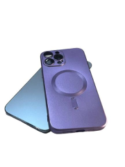 İphone 13 Pro Max Metalic Magsafe Silikon Kılıf