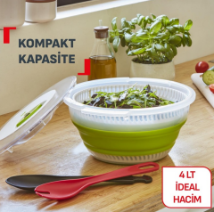 TEFAL Katlanabilir Salata Kurutucu - 4 L