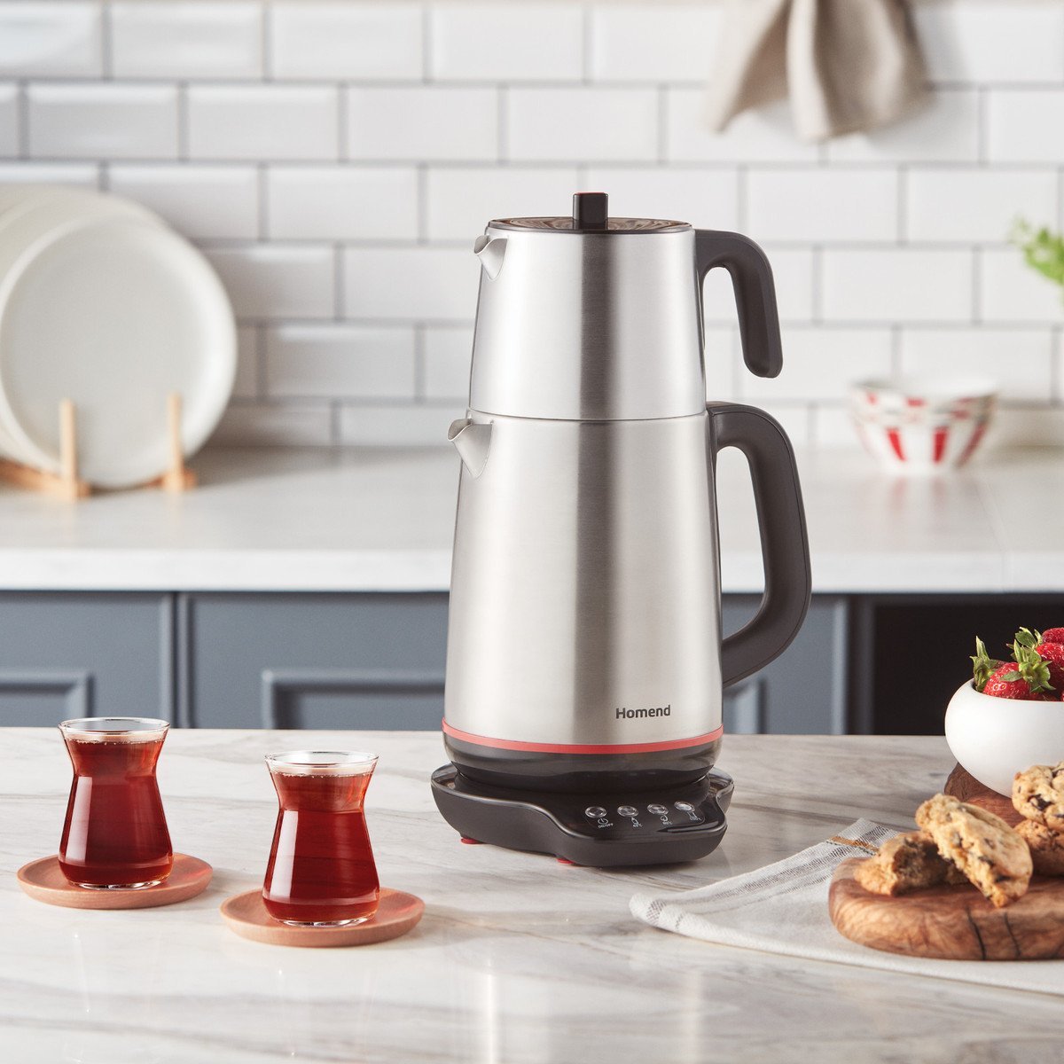 Homend Royaltea 1708H Konuşan Çay Makinesi