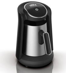 Arzum Okka OK0010 Okka Minio Pro Türk Kahvesi Makinesi Taşma Önleyici Sistem, 4 Fincan Kapasiteli, Krom