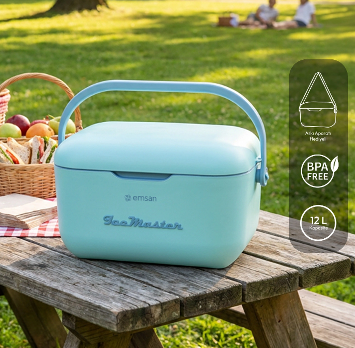 Emsan Ice Master Thermos Box 20 Litre Mavi