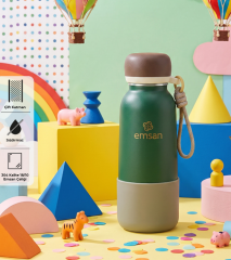 Emsan Thermos Bottle Çelik Sızdırmaz Termos 500 ml Yeşil