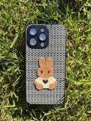 İphone 14 Opus Silikon Nakış Desenli Telefon Kılıfı