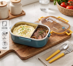 Emsan Smile Life Lunch Box Mavi