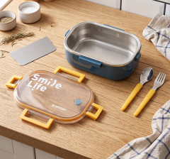Emsan Smile Life Lunch Box Mavi