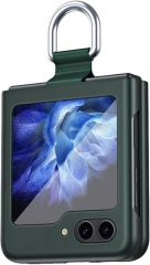 Samsung Z Flip 5 Yüzüklü Standlı Mat Kılıf