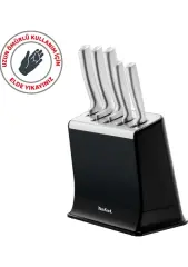 Tefal EverSharp 5 Bıçaklı  Bileyicili Bıçak Seti