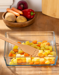 Emsan Rustik Bambu Oluklu Spatula 27 cm