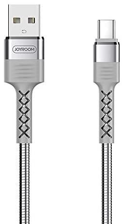Joyroom S-M363 1.2m 2.4A Type-C USB Hızlı Şarj ve Data Kablosu Gri