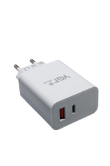 33w Turbo Şarj Özellikli USB + PD Şarj Aleti