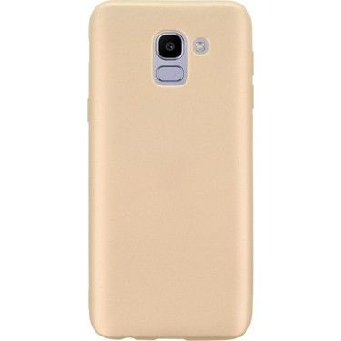 SAMSUNG J6 PREMIUM SİLİKON GOLD