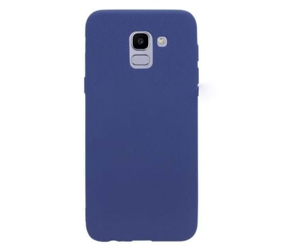 SAMSUNG J6  2018 PREMIUM SİLİKON MAVİ