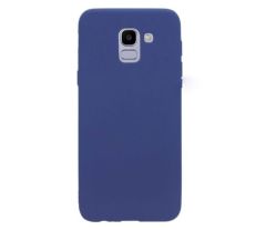SAMSUNG J6  2018 PREMIUM SİLİKON MAVİ