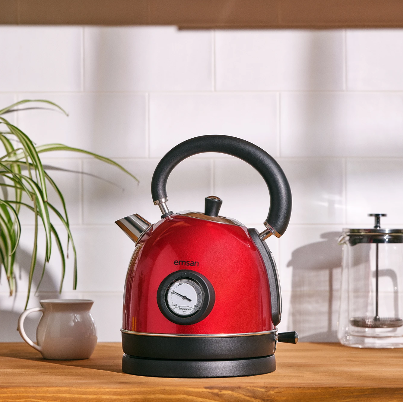 Emsan Turtle Kettle Red
