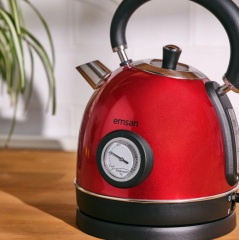 Emsan Turtle Kettle Red