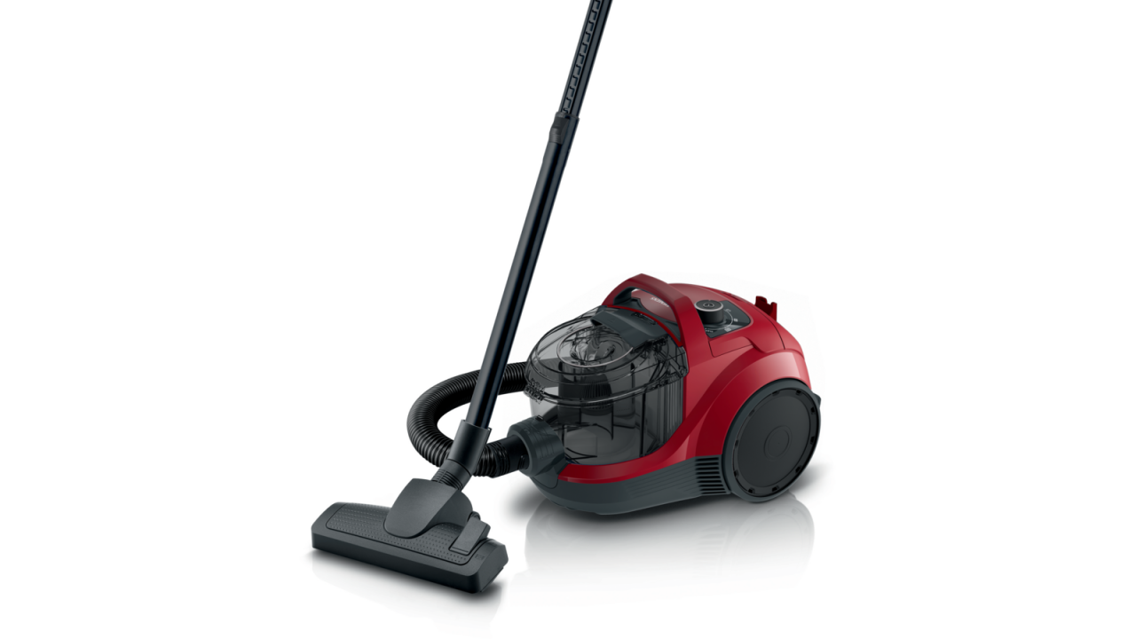 Siemens VSX21A300 Toz Torbasız Kırmızı Elektrikli Süpürge