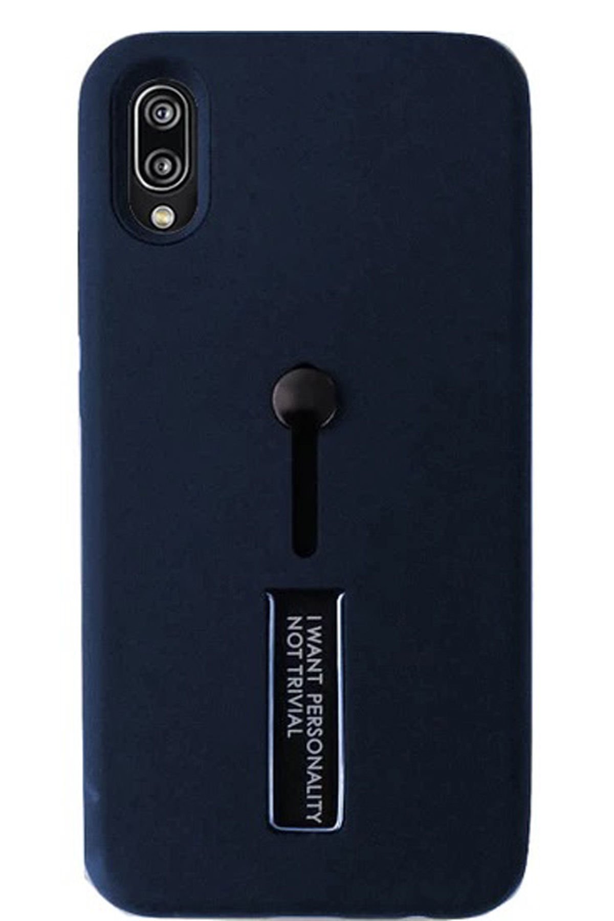 HUAWEI P20 STANDLI KILIF LACİVERT
