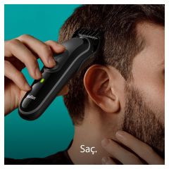 Braun Series 3 MGK3410 Hepsi Bir Arada Şekillendirme Seti, 6’sı 1 Arada Erkek Bakım Kiti