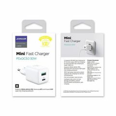 Joyroom L-QP303 30W 2 Port PD Şarj Adaptörü Seyahat Sarj Cihazı
