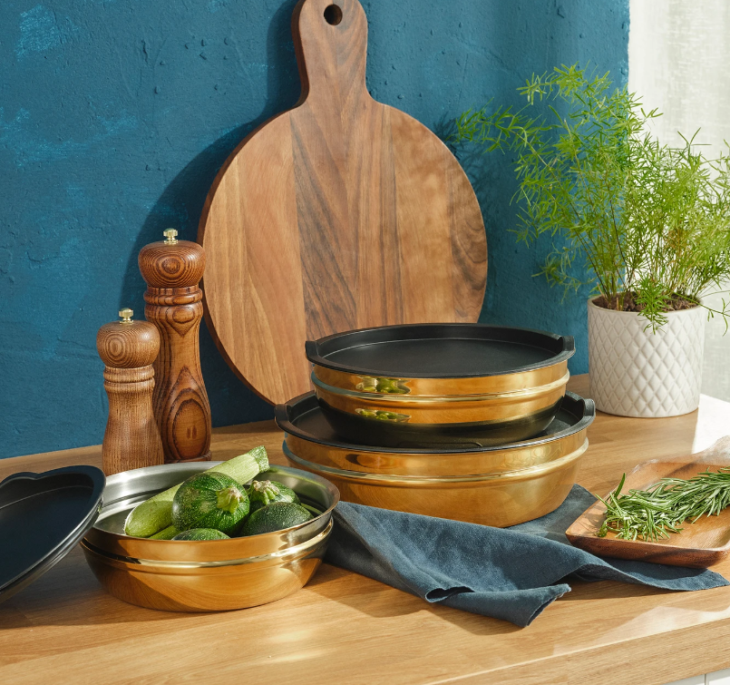 Emsan Demre Goldinox 24cm Kombi Saklama Kabı