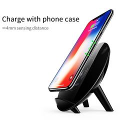 Joyroom JR-K10 Qi Kablosuz Şarj Standı Telefon Tutucu 5V 2A Wirelles Şarj