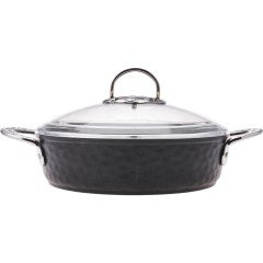 Emsan Nostalji 7 Parça Granit Tencere Seti Siyah