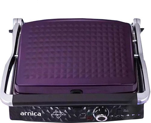 Arnica Diamond Granit Izgaralı Tost Makinesi-MOR