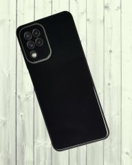 Samsung Galaxy A22 Parlak Cam Kamera Korumalı Telefon Kılıfı