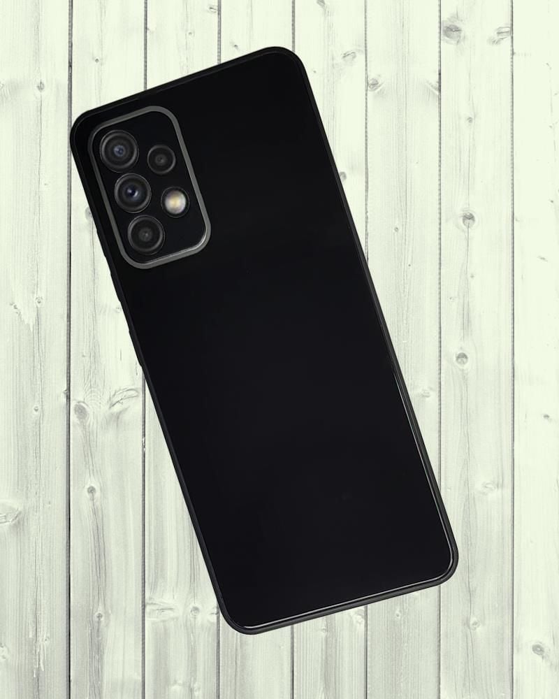 Samsung Galaxy A32 Parlak Cam Kamera Korumalı Telefon Kılıfı