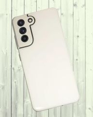 Samsung Galaxy S21 FE Parlak Cam Kamera Korumalı Telefon Kılıfı