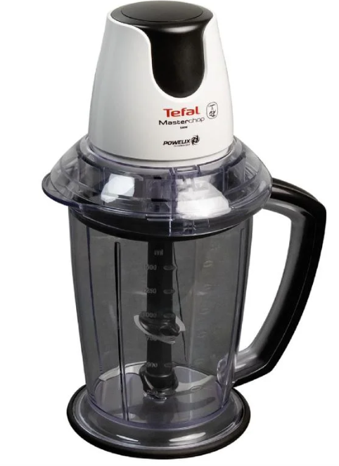 TEFAL MasterChop Powelix Maxi 4 Bıçaklı Beyaz Rondo ve Doğrayıcı