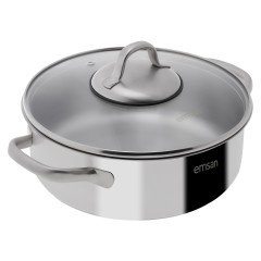 Emsan Steel Force Karnıyarık Tencere 24 cm