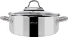Emsan Steel Force Karnıyarık Tencere 24 cm