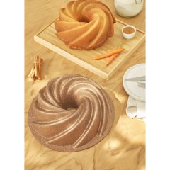 Emsan Girift Golden Pink 25 cm Kek Kalıbı