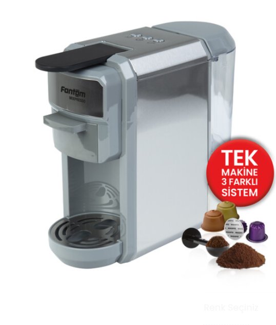 FANTOM MIXPRESSO KS 1450 MISSCOFFEE HEDİYELİ KAHVE MAKİNESİ