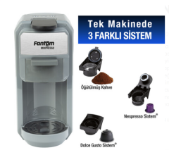 FANTOM MIXPRESSO KS 1450 MISSCOFFEE HEDİYELİ KAHVE MAKİNESİ