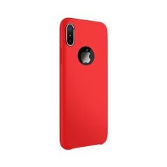 Joyroom Apple iPhone XR  Lyber Serisi Renkli Silikon Kılıf Apple iPhone XR Kırmızı