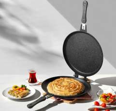 NEHİR ALÜMİNYUM DÖKÜM 30 CM BALIK VE BÖREK TAVASI