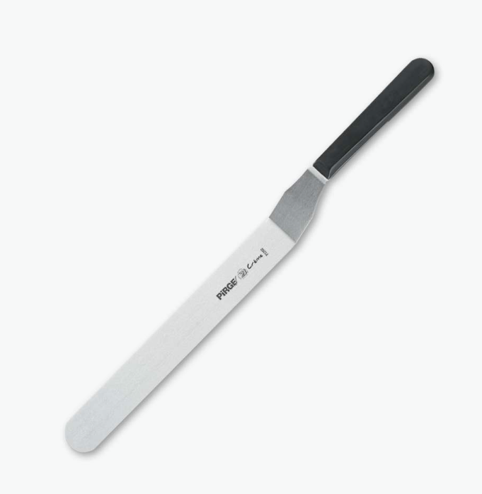 PİRGE 71202 CREME PASTA PALETİ KIVRIK 35 CM SİYAH