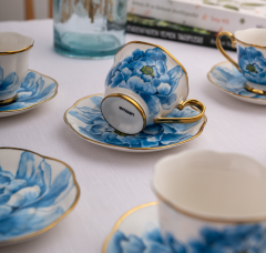 EMSAN DORA 6 KİŞİLİK KAHVE FİNCAN TAKIMI