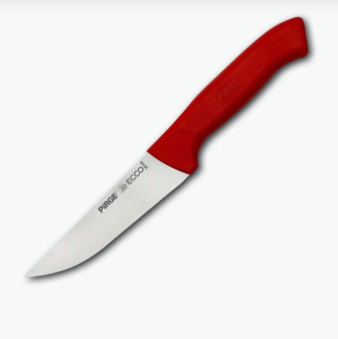 PİRGE 38100 ECCO KASAP BIÇAĞI NO:0 12,5 CM KIRMIZI
