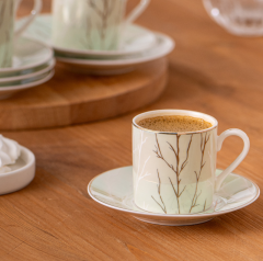 EMSAN CRYSTAL 6 KİŞİLİK KAHVE FİNCAN TAKIMI