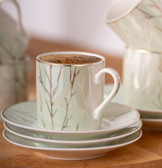 EMSAN CRYSTAL 6 KİŞİLİK KAHVE FİNCAN TAKIMI