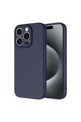 İphone 15 Pro Max İle Uyumlu İçi Kadife Yumuşak Silikon Lansman Telefon Kılıfı