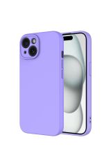 İphone 15 Plus İle Uyumlu İçi Kadife Yumuşak Silikon Lansman Telefon Kılıfı