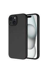 İphone 15 Plus İle Uyumlu İçi Kadife Yumuşak Silikon Lansman Telefon Kılıfı