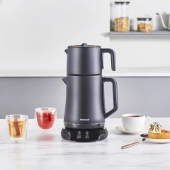 Homend Royaltea Elegant 1775H-SİYAH  Konuşan Çay Makinesi