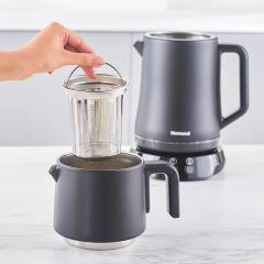 Homend Royaltea Elegant 1775H-SİYAH  Konuşan Çay Makinesi
