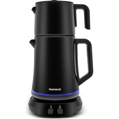 Homend Royaltea Elegant 1775H-SİYAH  Konuşan Çay Makinesi