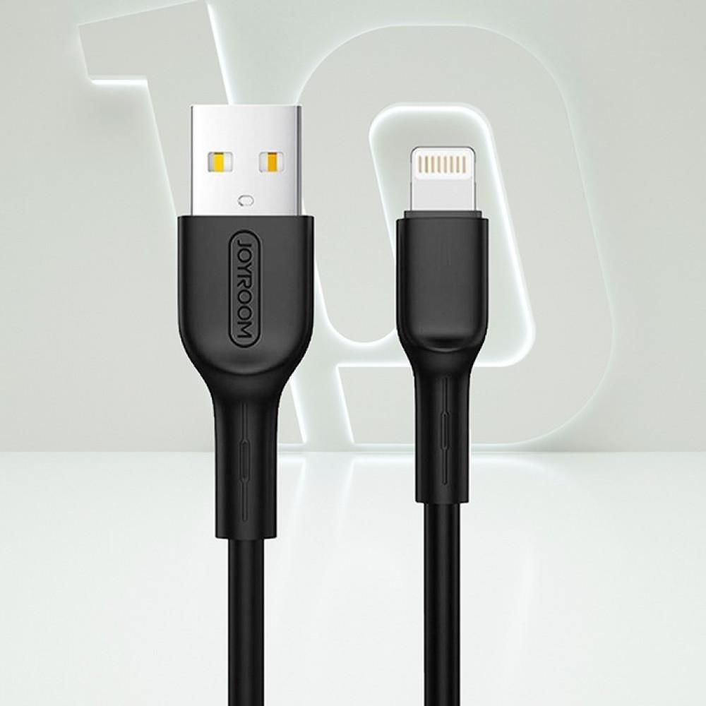 Joyroom S-M357S İphone Lightning Şarj ve Data Kablosu 2A 1m Siyah